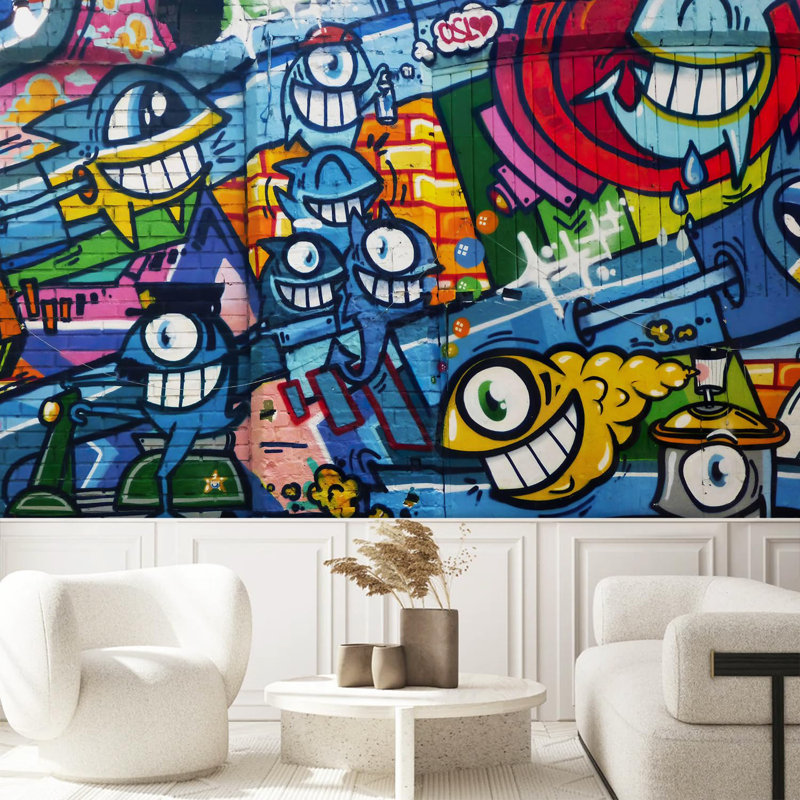 Murale, L 72 po x l 168 po
