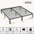 Metal Bed Frame-simple Metal Platform Bed Frame Storage Space Under The Bed Frame-322552892