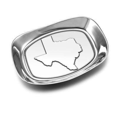 Plateau à pain Wilton Armetale Texas State, 9,25 po x 6,25 po