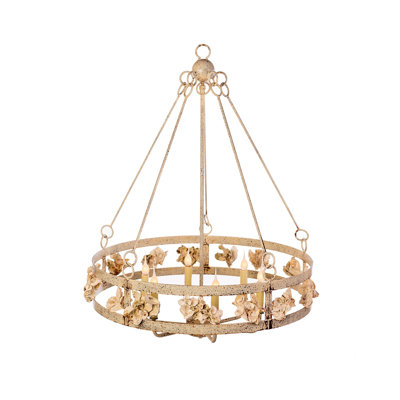 Oyster Shell 5 - Light Chandelier