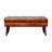 Tifney Faux Leather Upholstered Bench