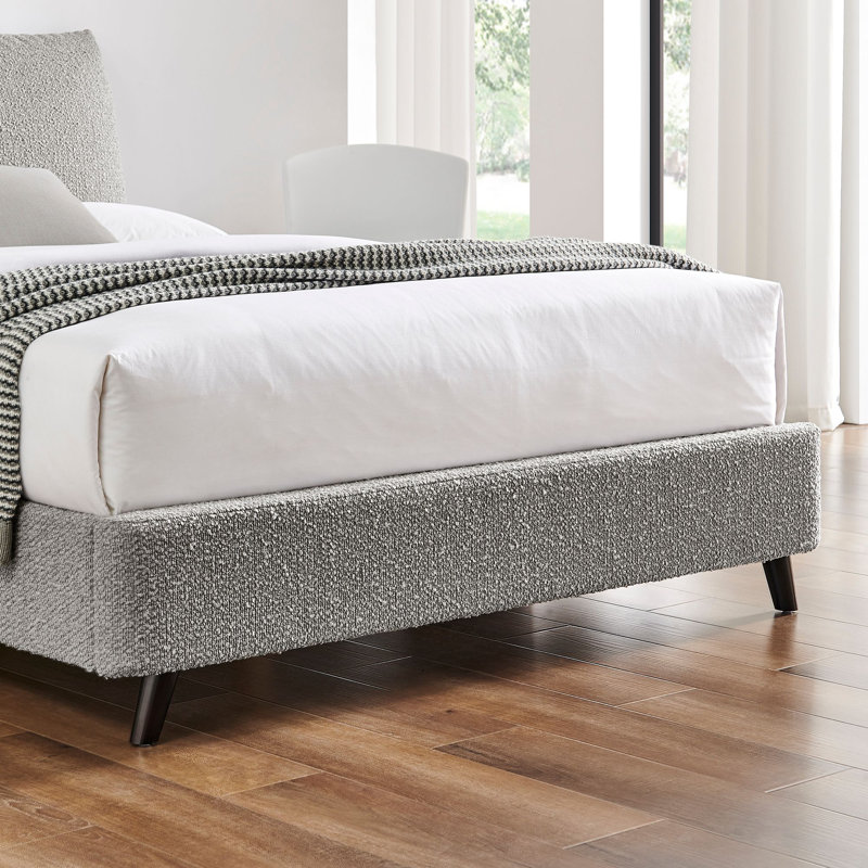 Pleva Upholstered Bed, Double (4'6)