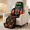 Tapis de massage électrique électrique complet à 3 vitesses - Soulagement apaisant pour le dos, la taille et les hanches - Parfait pour une utilisation à domicile sur les lits, les chaises et les canapés