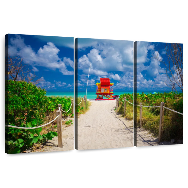 Gillard Miami Lifeguard Tower Path, H 28 po x l 45 po