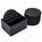 Leather Round 10 Piece Coaster Set-1229433118