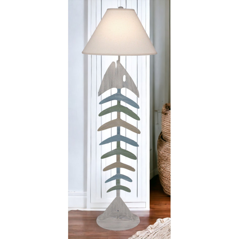 Lampe sur pied en chêne 61 po Oak Bonefish