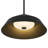 14-inch diameter integrated LED black pendant light-1796001813