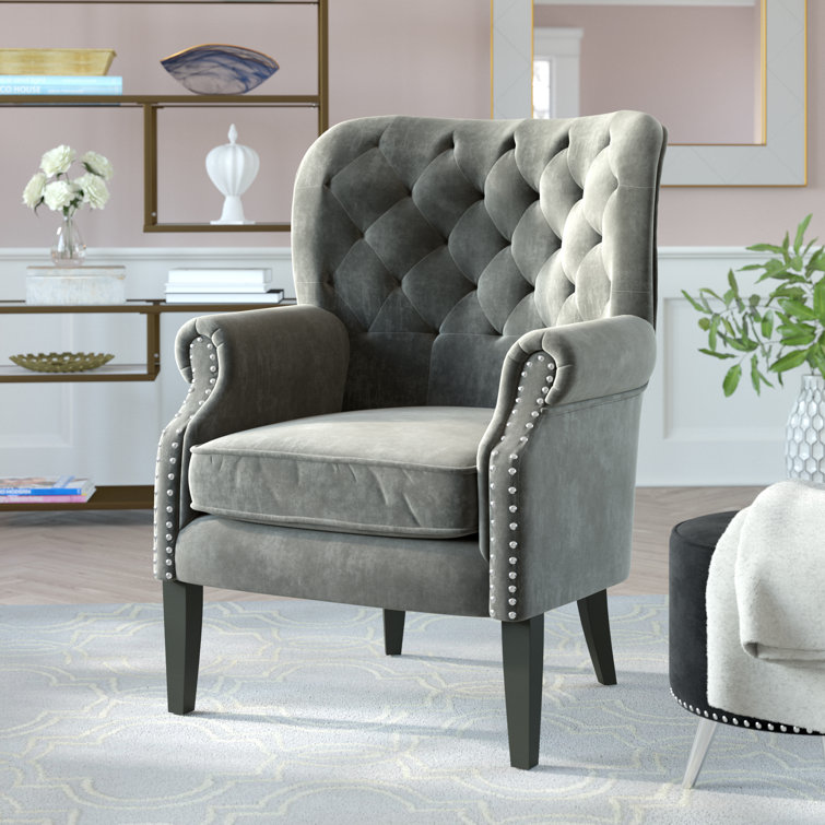 Korin Velvet Club Chair