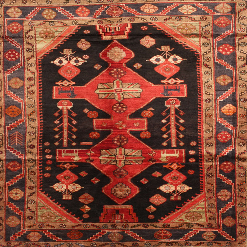 Oriental Indoor Rug, Square 4'