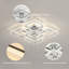 Ruprecht 5-Light 60cm Dimmable LED Semi Flush Mount Ceiling Light with Remote Control