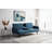 Space-Saving Convertible Sofa Bed with Built-In Table
