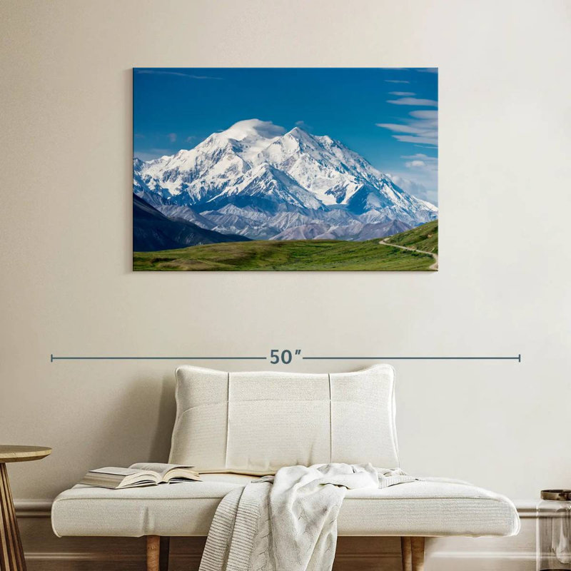 Alvord Mount McKinley Denali, H 26 po x l 39 po