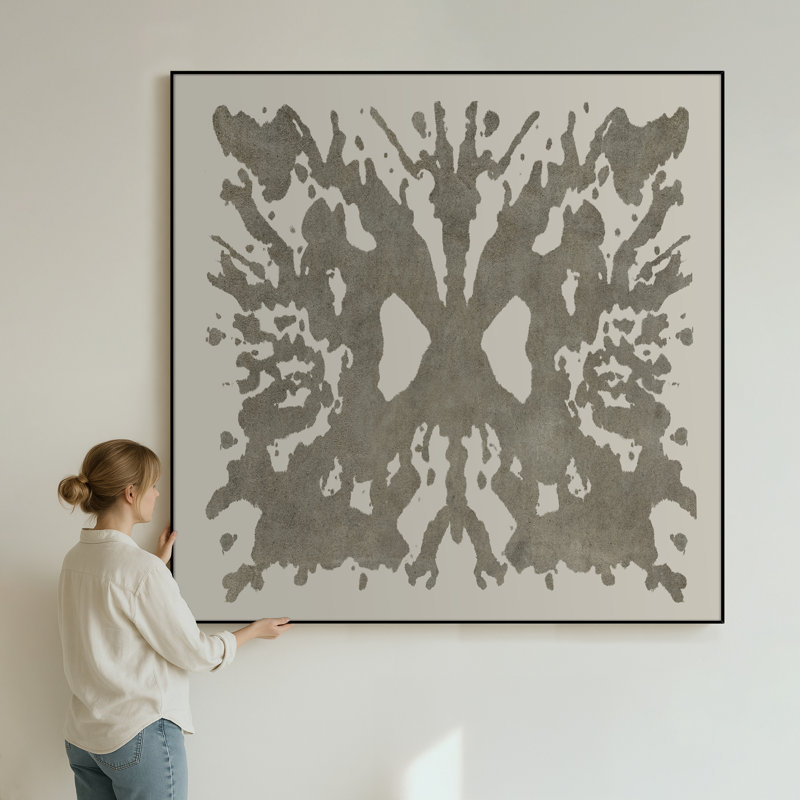 Très grand art mural imprimé sur toile - Paysage vert au clair de lune avec arbres et pont de pierre, vue panoramique pour le salon ou la chambre à coucher - «Assemblage requis du cadre (cadre non fini)»