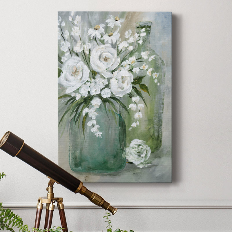 Après-midi rose - peinture, H 36 po x l 24 po x P 1 po, Toile tendue