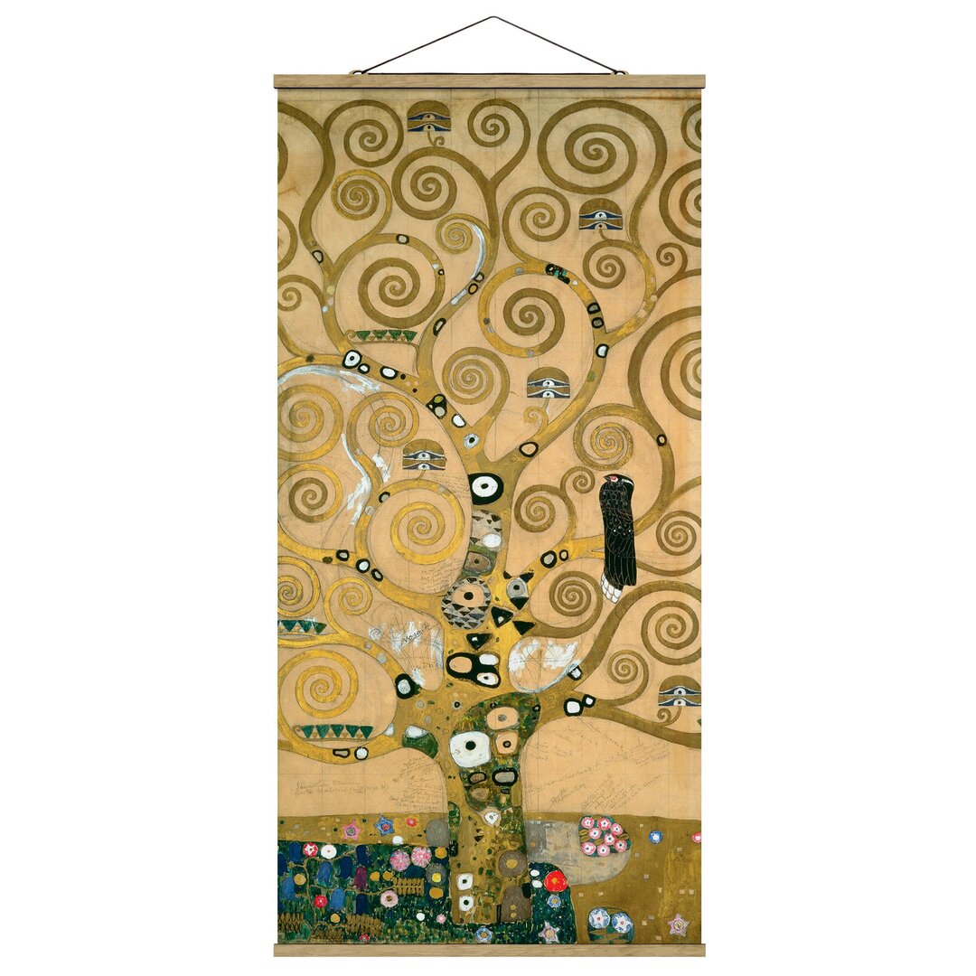 Wandbild Der Baum des Lebens von Gustav Klimt