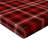 Microfiber Plaid Fitted Sheet-105847888-42104726