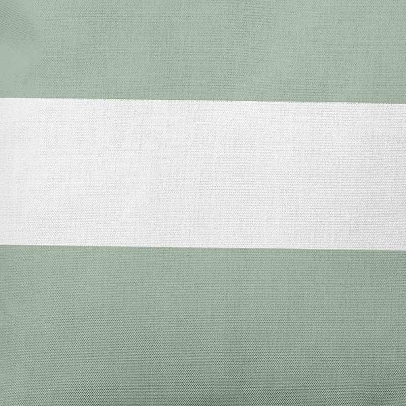 Outdoor Reversible Throw Pillow, 18" x 18", Pale Celery