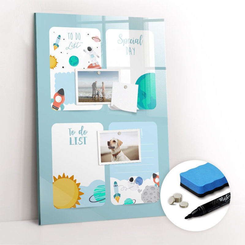 Magnetic Glass Dry Erase Board