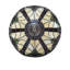 Plafonnier semi-encastré de style victorien 2 lumières Astoria Grand LIAISON de style victorien large 16 po de large