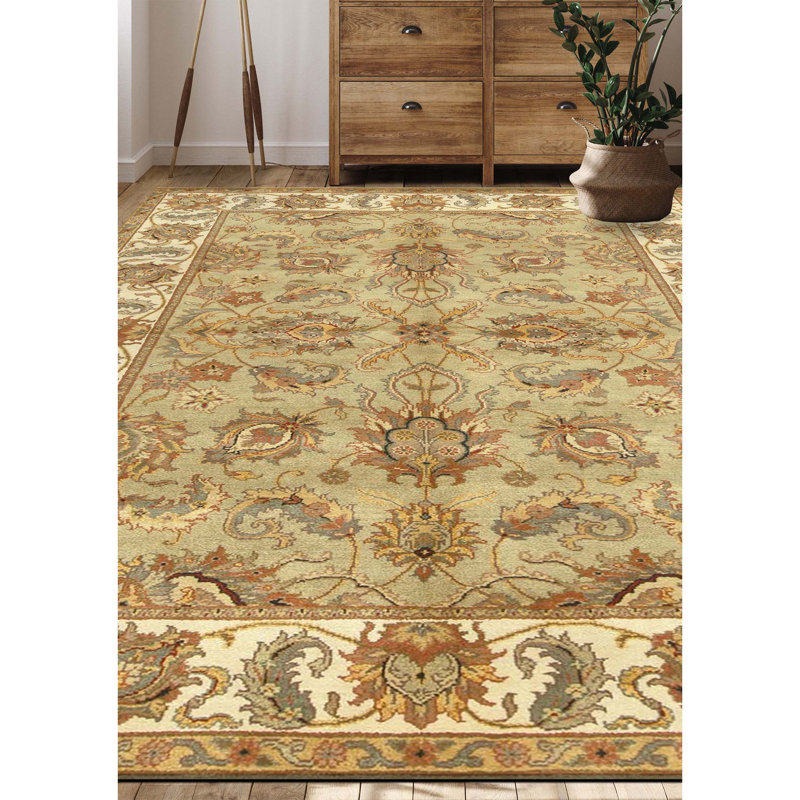 Handmade Wool Oriental Area Rug