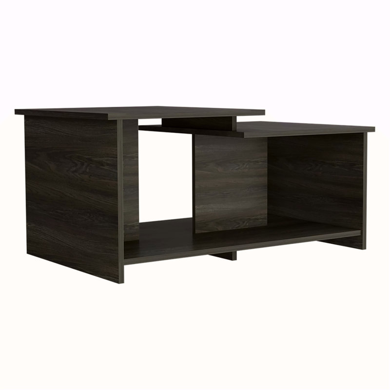 Wema 3 Coffee Table, Lower Open Shelf, Brown