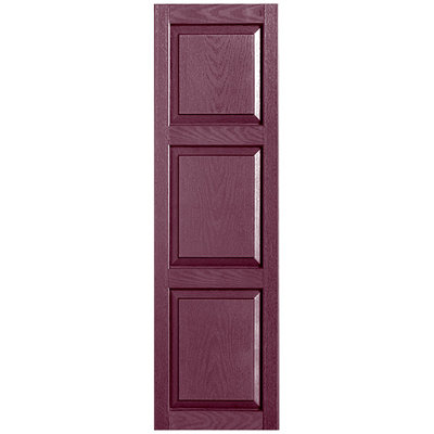 Paire de volets sur mesure en vinyle sur mesure