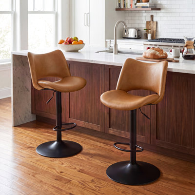 Tabouret de bar pivotant à hauteur réglable Guzzi