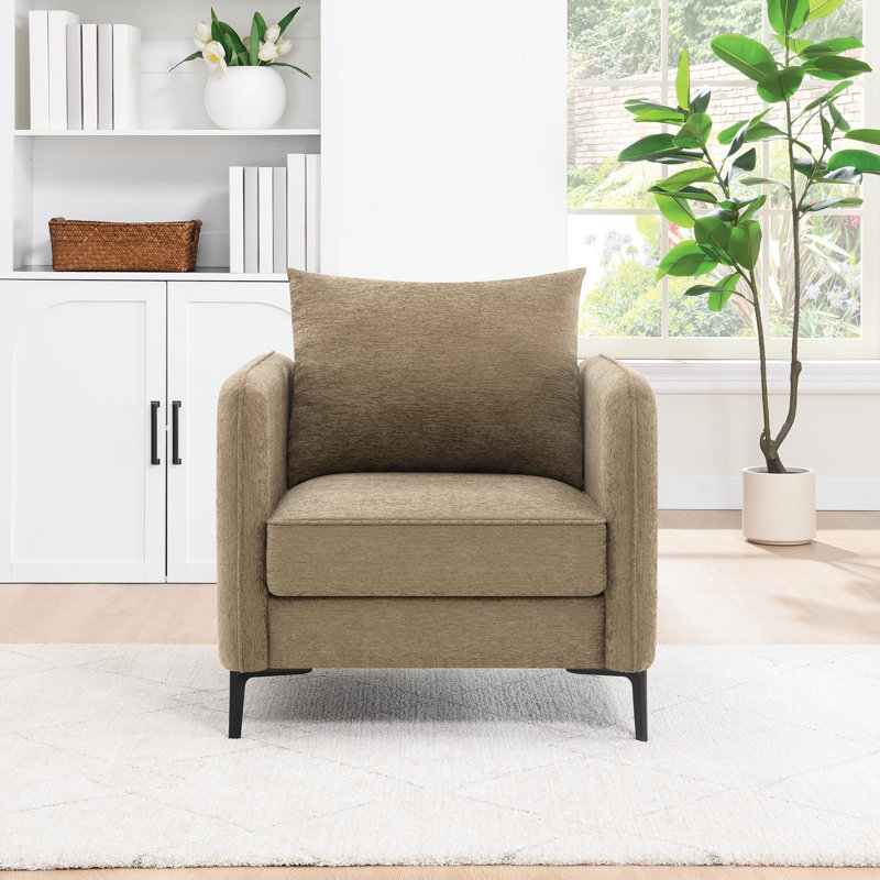 Chaise d'appoint Chantay, Taupe