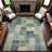 Premium Machine Washable Alijah AMF1261 Geometric Rug-1818654318