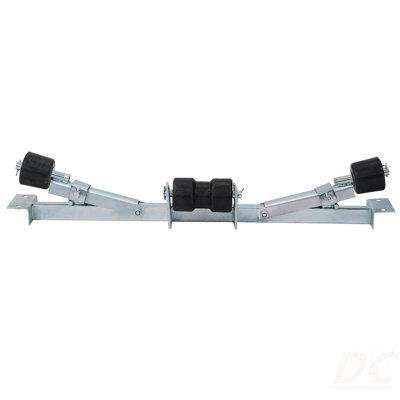 Boat Trailer Bottom Support Bracket With Keel Rollers Capacity 1760Lbs
