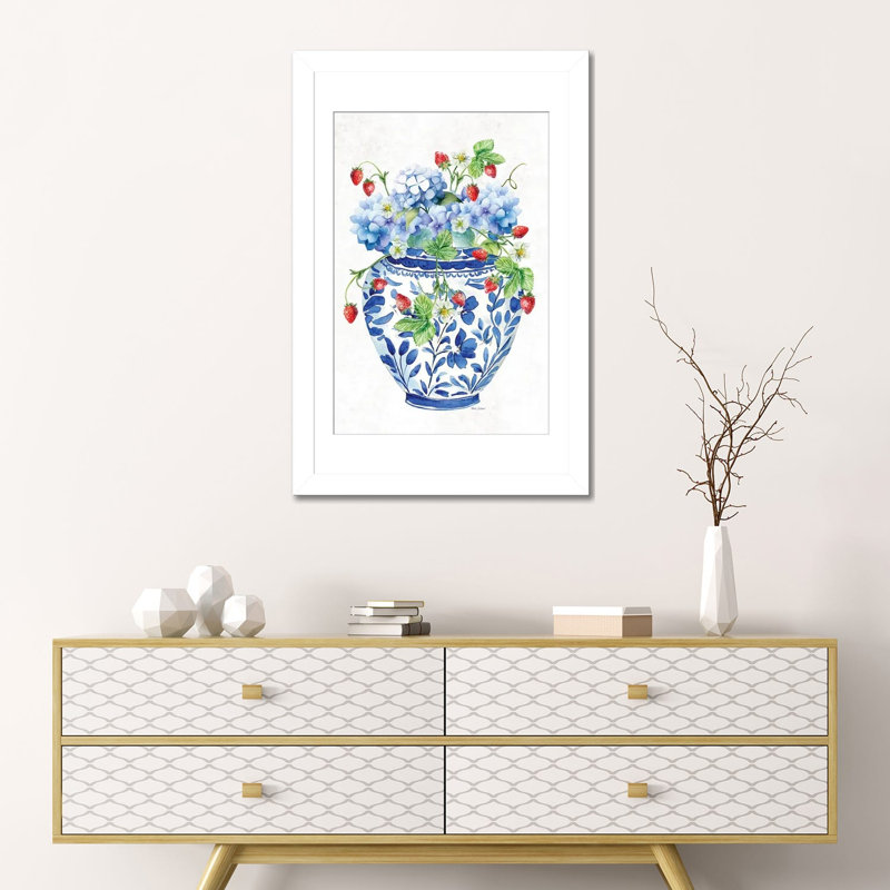 Toucher de douceur - reproduction d'art murale - toile tendue, 24" x 16", Framed Paper, White