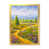 Toile avec cadre photo doré