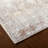 TOWN & COUNTRY LUXE Opaline Bold Marble Area Rug with Glam Metallic Ribbed Texture Pile, Taupe-1289822158
