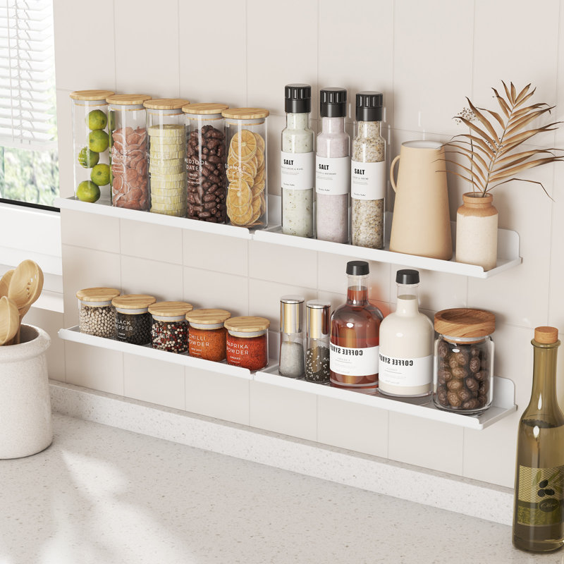 Lelja Plastic Wall Organizer with Wall Baskets