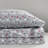 4 Pcs King Sheet , Grey Ski Jump, 100% Cotton Flannel, Fitted Sheet, Machine - Wash,-125950405-125950406