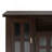 72" TV Media Stand - Tobacco Brown-361278778