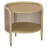 Ash Wood Rattan Side Table