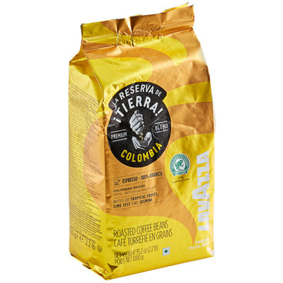Lavazza Tierra! Espresso à grains entiers de Colombie, 2,2 lb WS-110LVECOLMWB