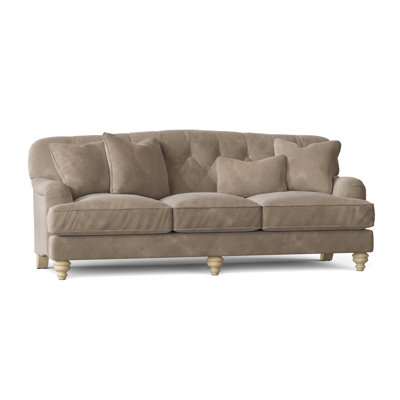 Sullivan 90" Charles of London Sofa with Reversible Cushions by Birch Lane