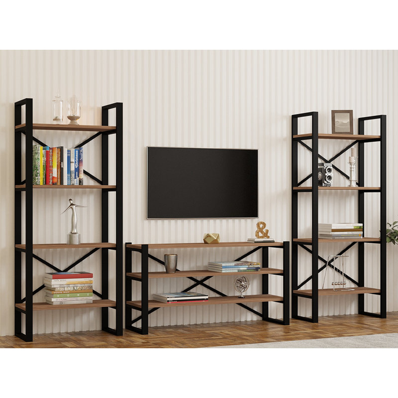 Keikei Unfinished TV Stand for TVs up to 60"