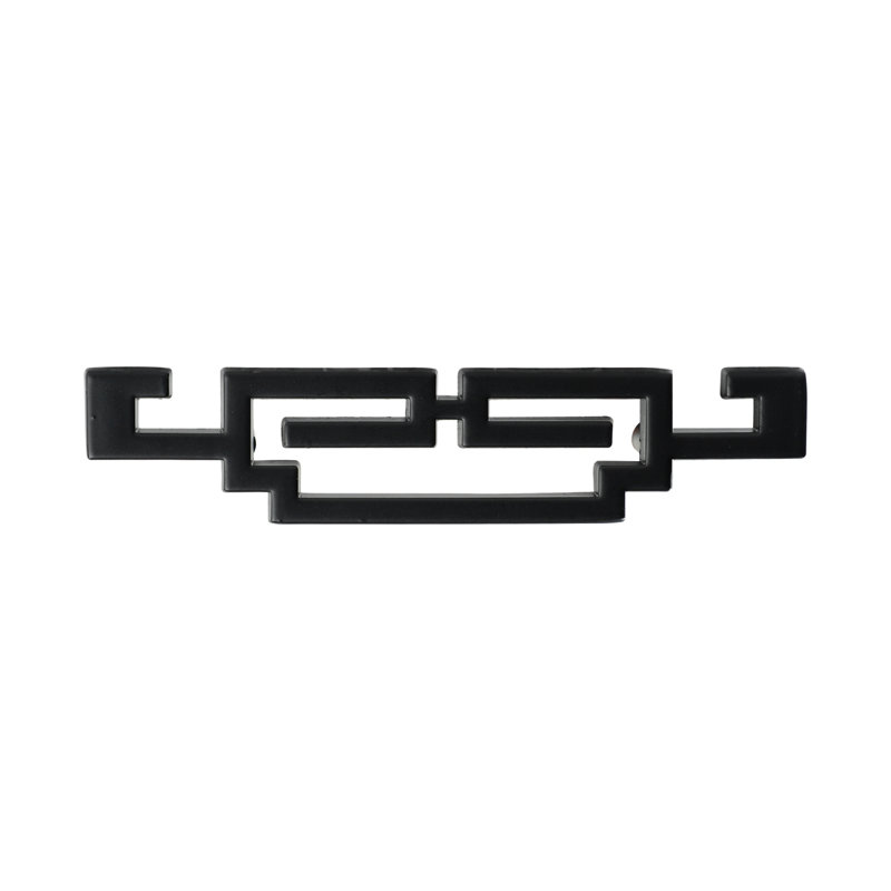 Poignée à tirer Utopia Alley Steffi - Poignées décoratives à tiroirs pour armoires et tiroirs - Quincaillerie d'armoire rétro avec finition noire mate - Poignée à tirer en métal, centre à centre de 2,5 po (ensemble de 25)
