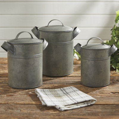 Metal Canister - Set of 3