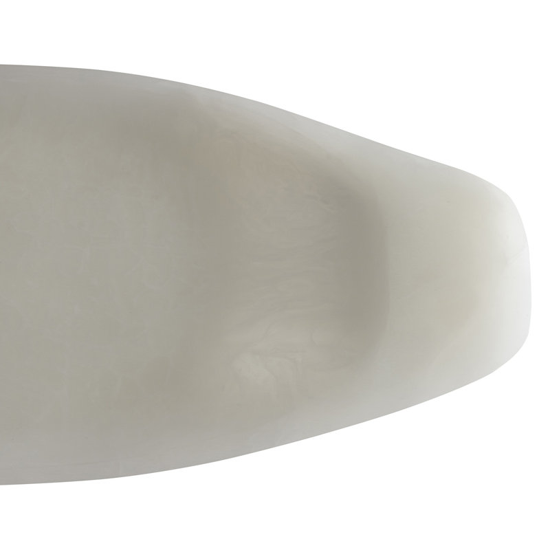 Ensemble de 2 plateaux à poissons, Blanc