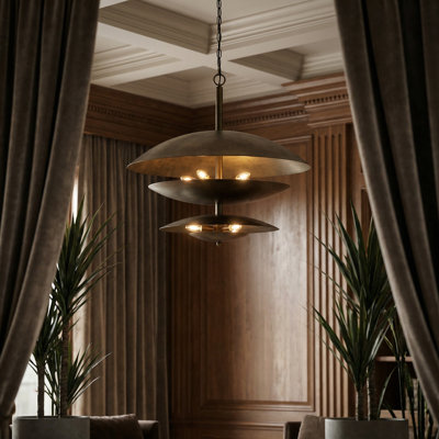 Lustre bol à niveaux 8 lumières Nora