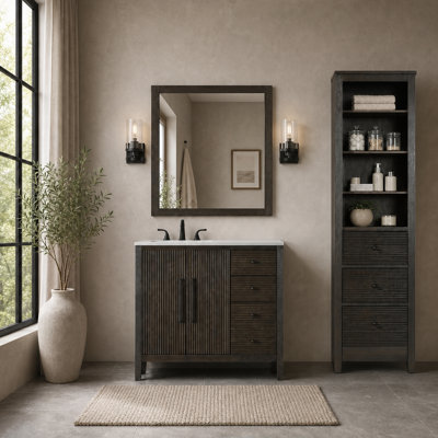 Meuble-lavabo simple 36 po