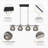 4 - Light Kitchen Island Linear Crystal Pendant With Bulbs Included
