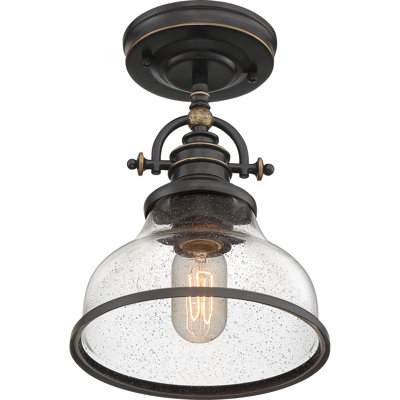 Maybery 1-Light Dimmable Dome Pendant