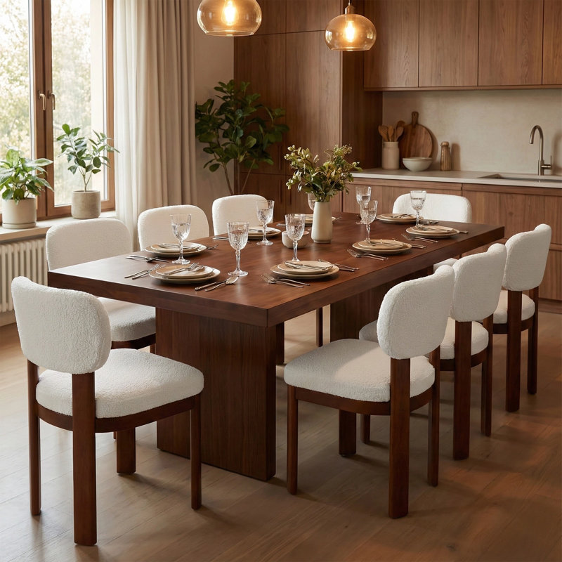 Ensemble de 8 chaises en bois, 8