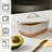 Ceramic Butter Dish With Lid White