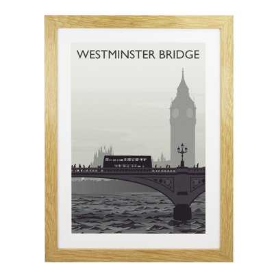 Westminster Bridge Portrait - Print